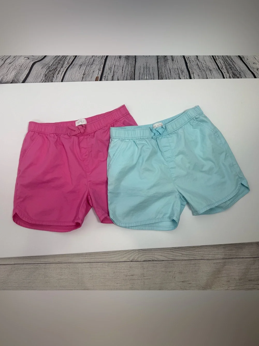 The Children’s Place Girls XL (16) Bundle 2 Cotton summer coastal Shorts